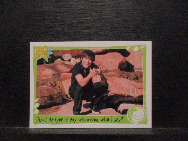 High School Musical 2 Original Trading Card #93