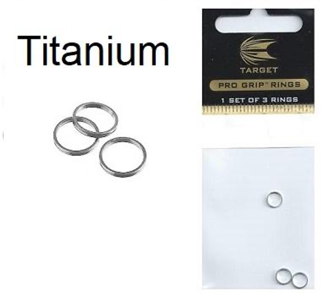 TARGET PRO GRIP REPLACEMENT TITANIUM RINGS