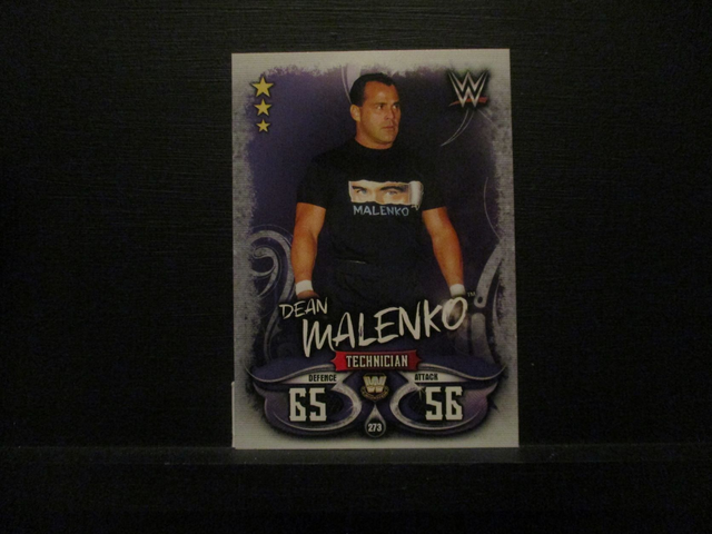 Dean Malenko - W Legends Slam Attax Live Original Trading Card #273