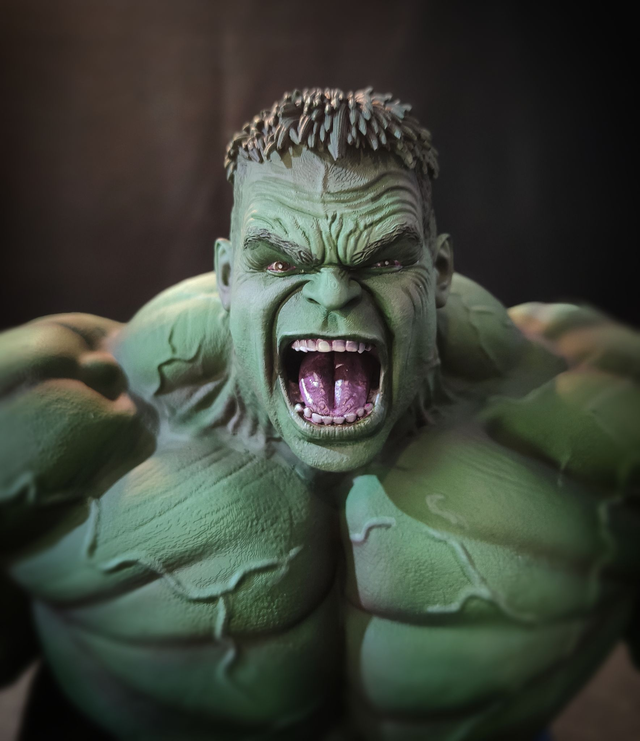 Diorama HULK &amp; BRUCE 1/6e série movie