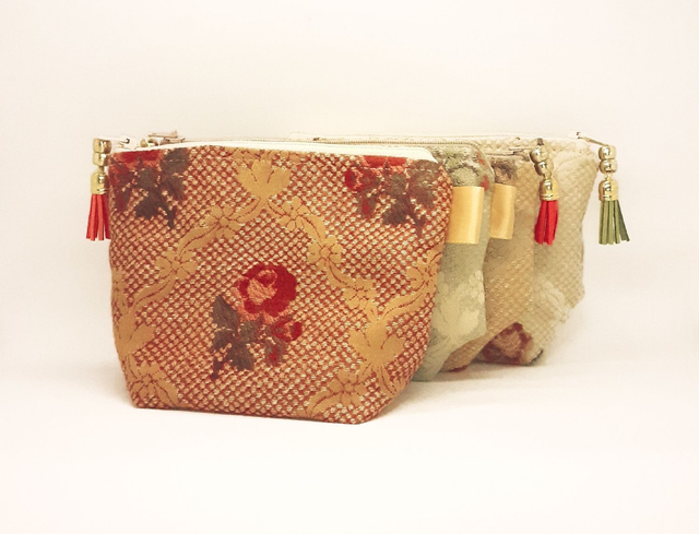 Silk Tapestry Makeup, Toiletries, Travel Bag
