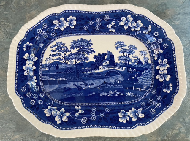 Spode serving platter