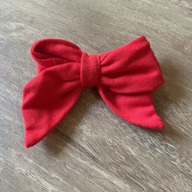 Barrette Apolline rouge 