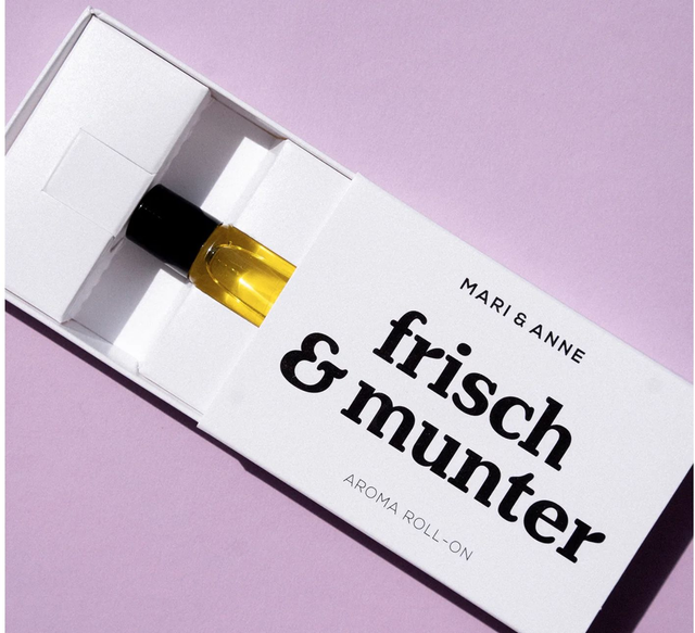 Aroma Roll on "frisch & munter" mit ätherischen Ölen