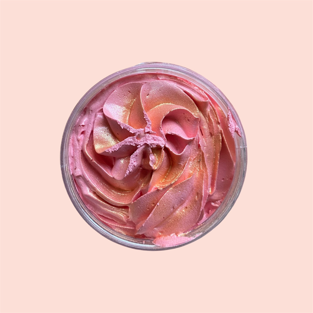 Ravishing red whipped soap 