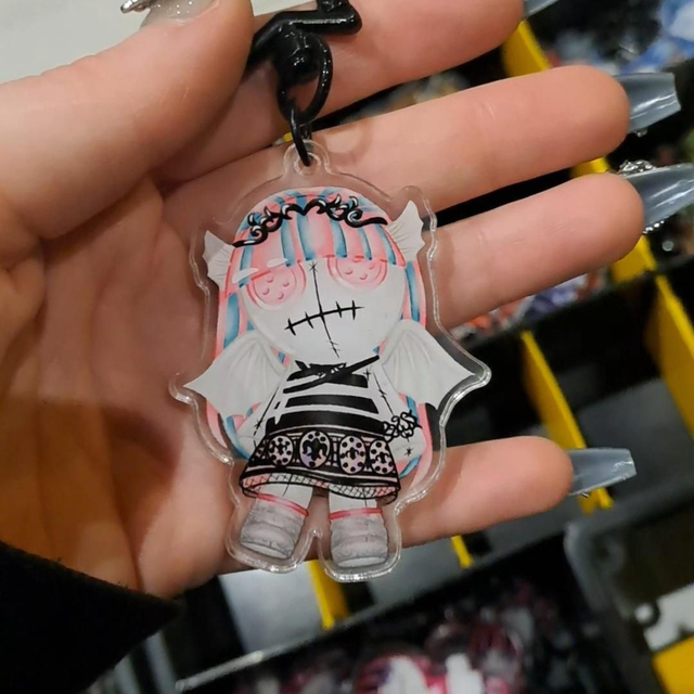 Gargoyleghoul Acrylic Keychain