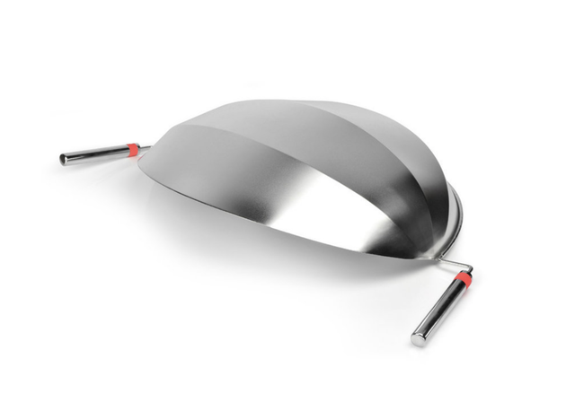 Tapa reflector de calor INOX  DOME  50cm  para Barbacoa Loewy