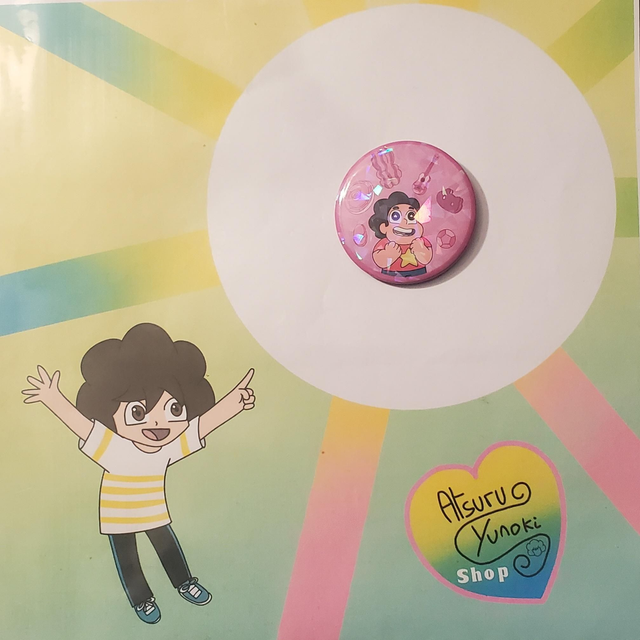Steven / Rainbow Badges / Serie 9 / Steven Universe / (Design by Atsuru_Yunoki (me) )