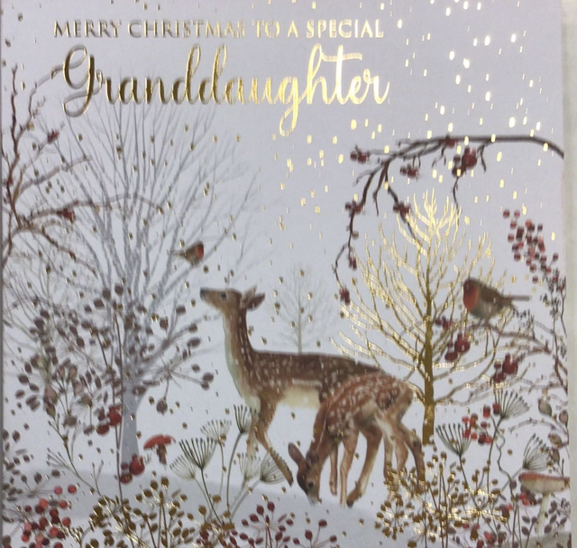 Christmas Granddaughter (Deer) NQ