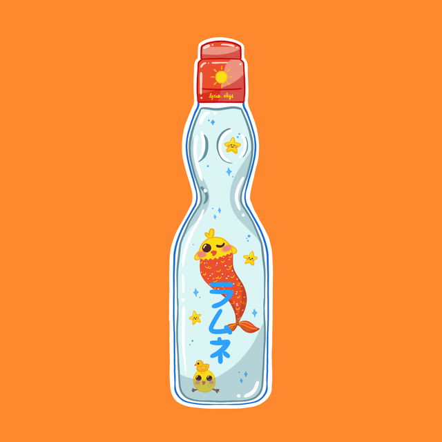 Ramune - sticker