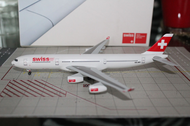 Swiss A340-300 (HB-JMA), 1:400, Spez. Ed.