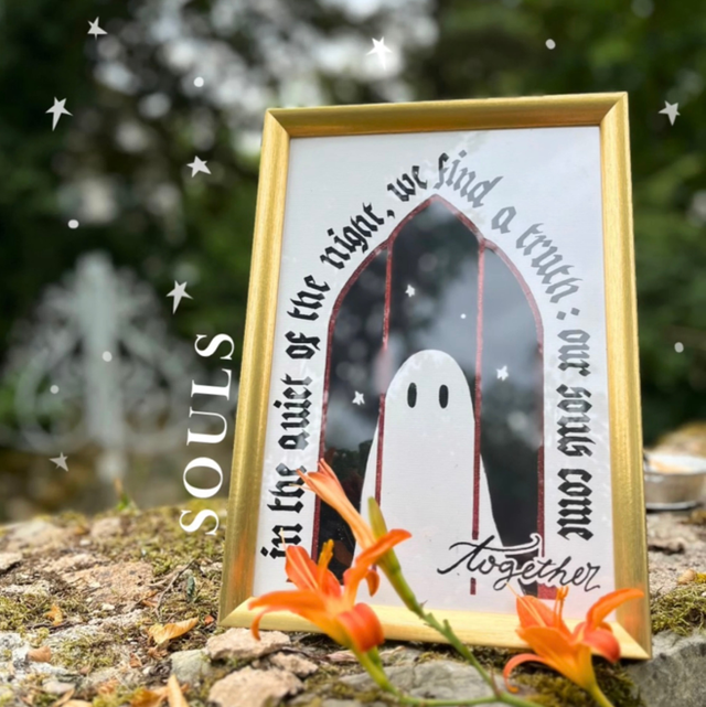 Carte 13x18cm : Fantôme