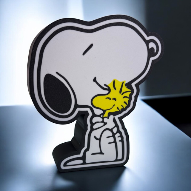 Lampe LED Snoopy & Woodstock - Un Duo Adorable ! 