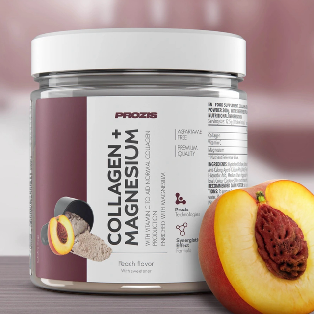 Colágeno + magnesio 300gr Melocotón 