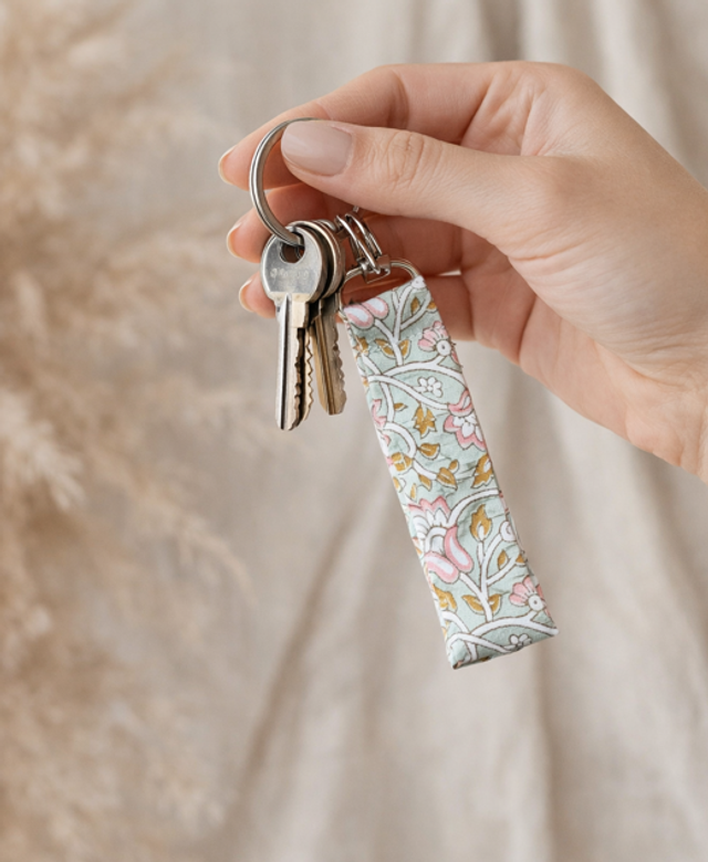 Porte clé mousqueton 