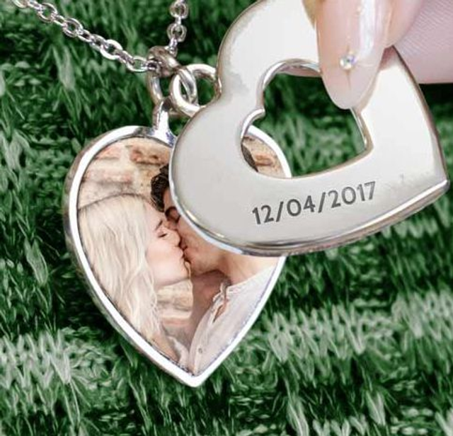 COLGANTE DOBLE CON FOTO