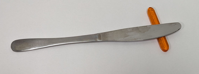 Porte couteaux orange