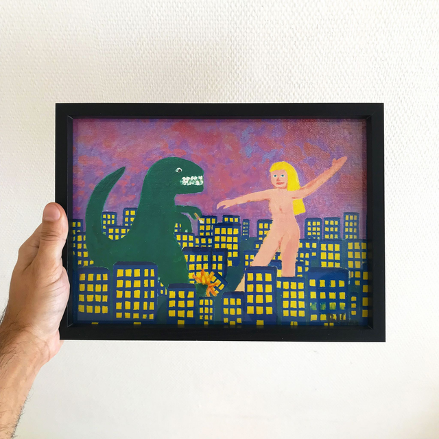 Chaos in the city - Art Print 