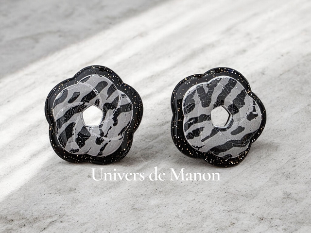 Pampilles Fleur 25/20 mm 