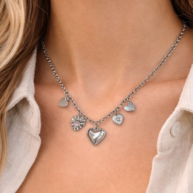 Ketting hartjes 