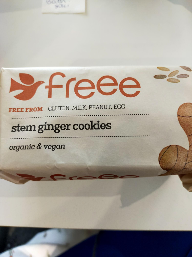 Organic Gluten Free Stem Ginger Cookies 150g (Freee by Doves Farm) 63236