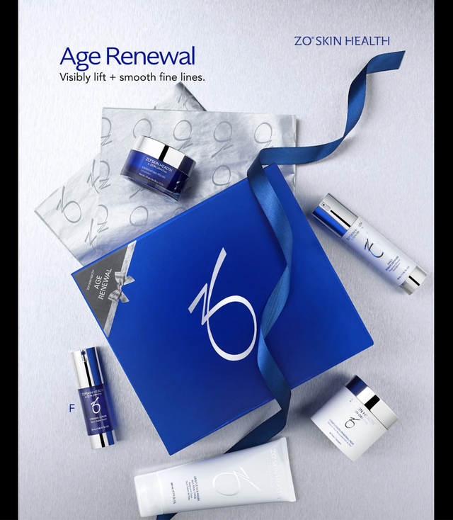 ZO Skin Health Age Renewal Gift Collection (Purchase will only be sent out once approved~known users/had consultation)