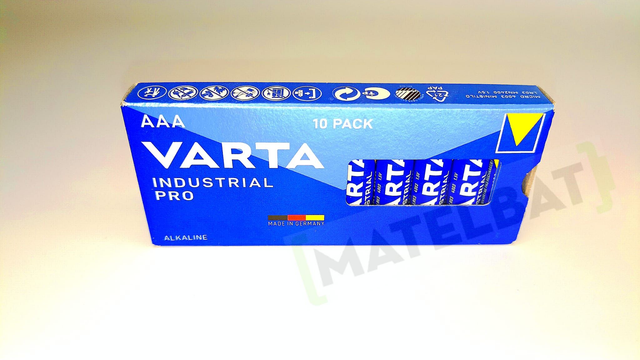 CAJA 10 PILAS AA VARTA INDUSTRIAL PRO 1.5V