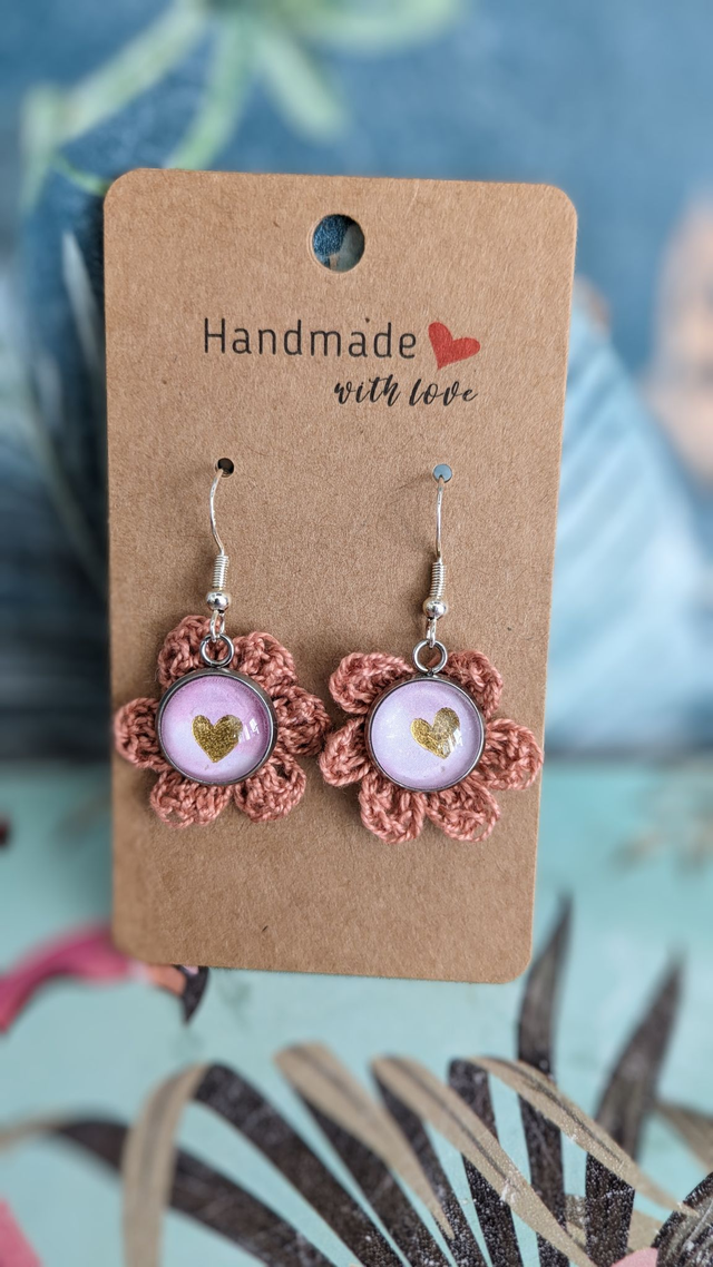 Boucles d&#039;oreilles crochet acier chirurgical 