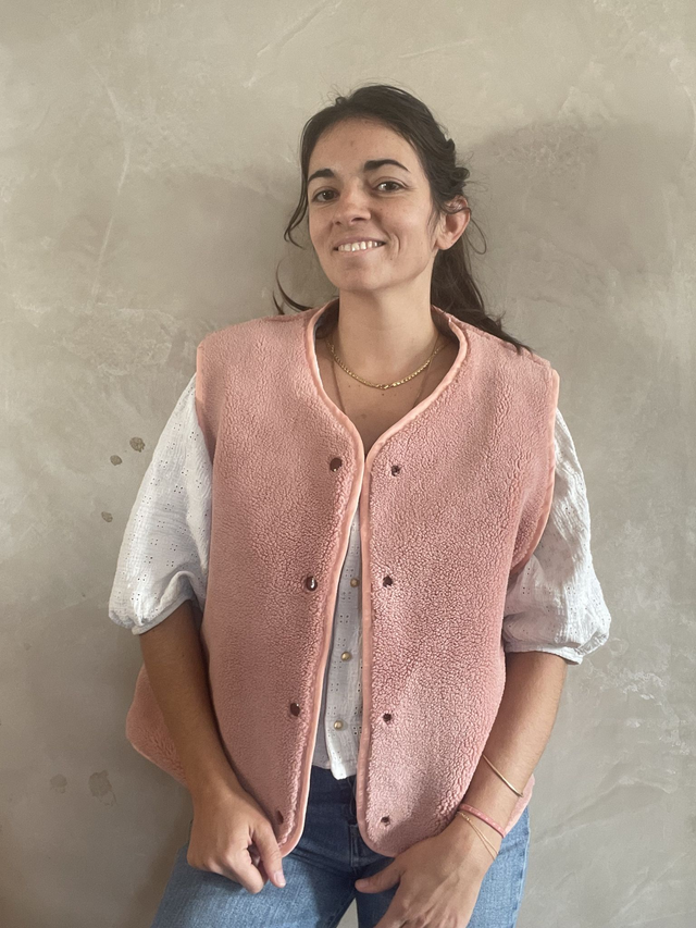 Gilet Sherpa Femme