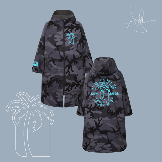 Pacific Drift - &quot;Beachside Camo&quot; All Weather Robe