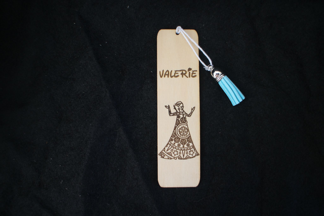 Marque-pages mandala Elsa, inspiré de Disney