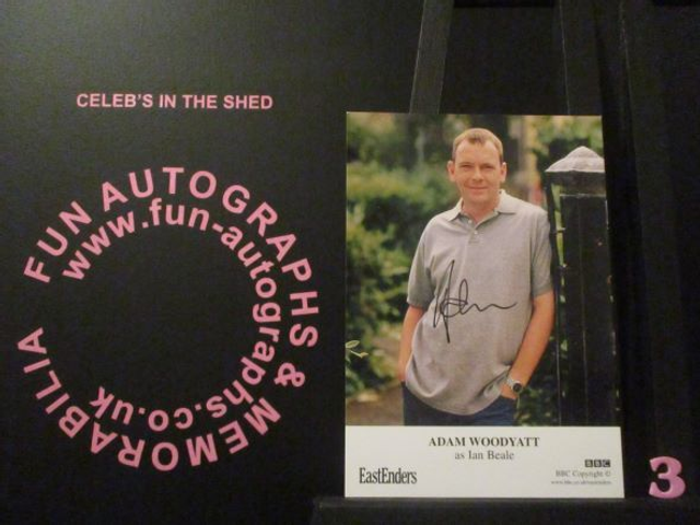 Adam Woodyatt (Ian Beale) Authentic Autographed EastEnders 6x4 Cast Card (3)