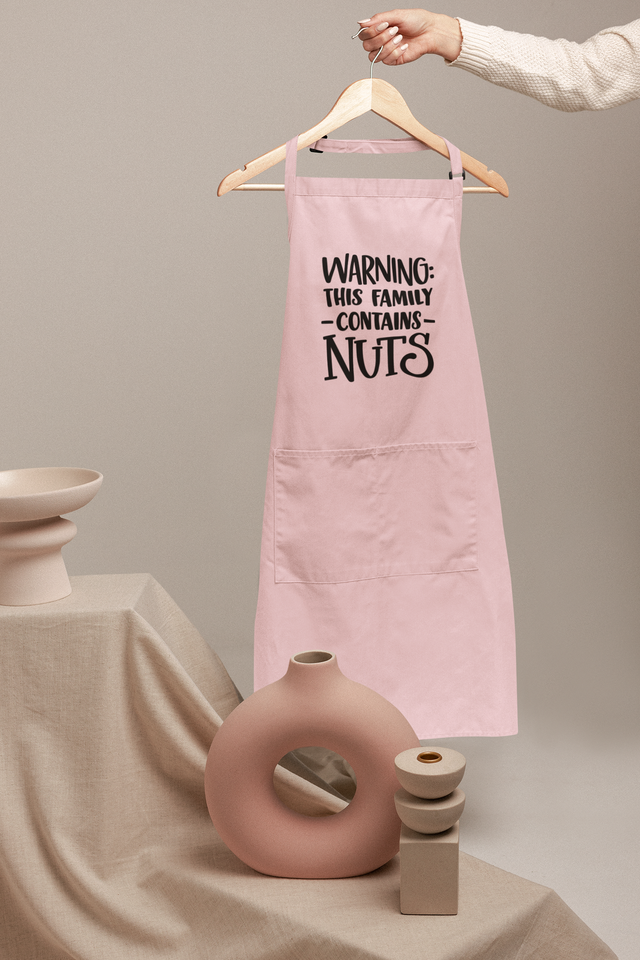 This famliy contains nuts Apron - 3 Colours 