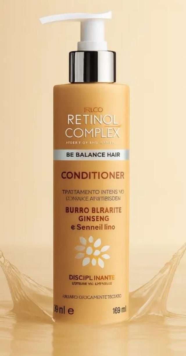 🧴 TRICO Retinol Complex – Après-Shampooing Be Balance Hair Beurre de Karité, Ginseng &amp; Graines de Lin