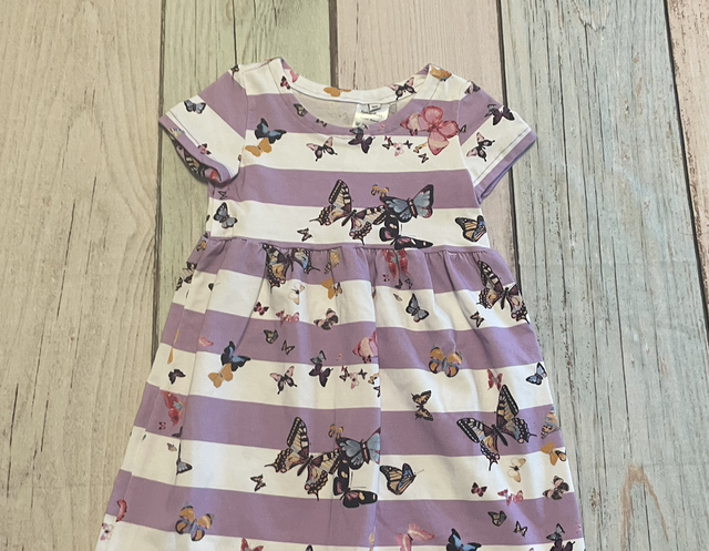 Sommerkleid, Größe 98, Schmetterlinge 