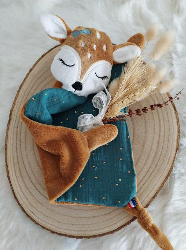 Commande doudou faon pour Lilian