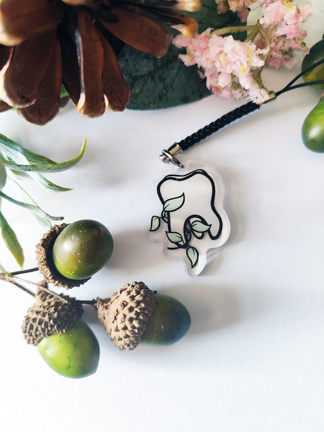 Tooth Phone Charm