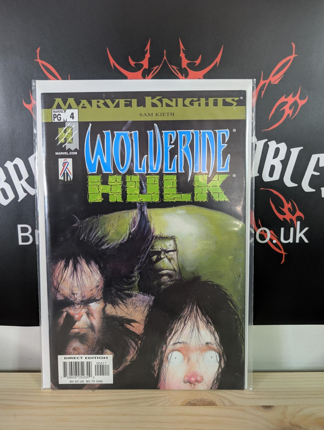Wolverine Hulk #4 2002