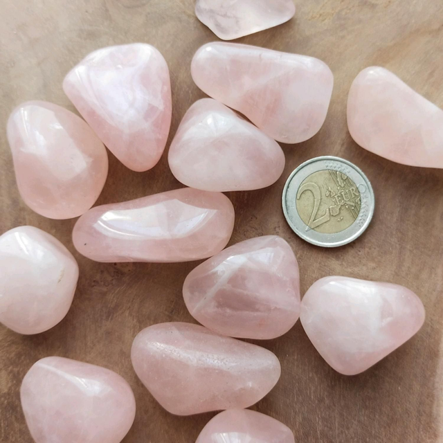 Pierre roulée Quartz rose A 