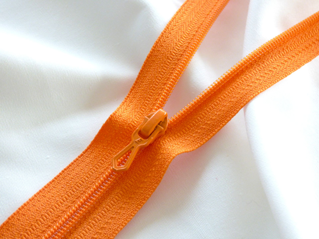 Spirale 4mm Orange - Fermeture Eclair