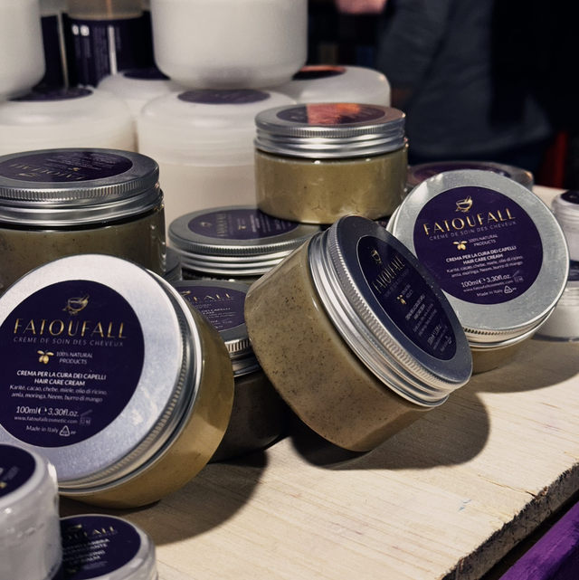 Crema per la cura dei capelli con erbe e oli essenziali,100ml,profumazione arancia