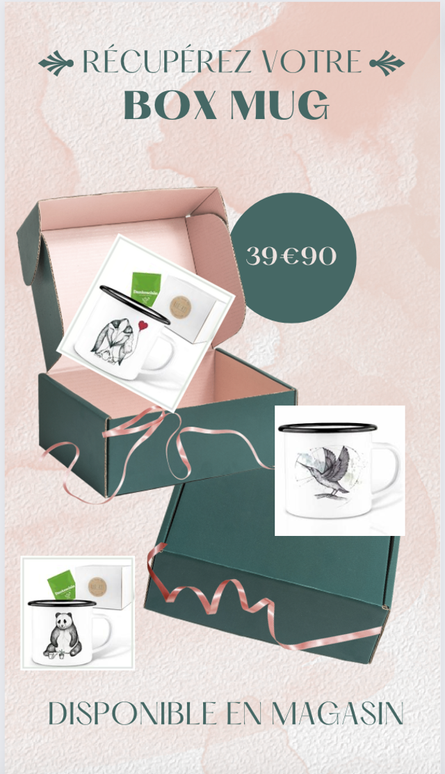 Box " mug gourmand "  