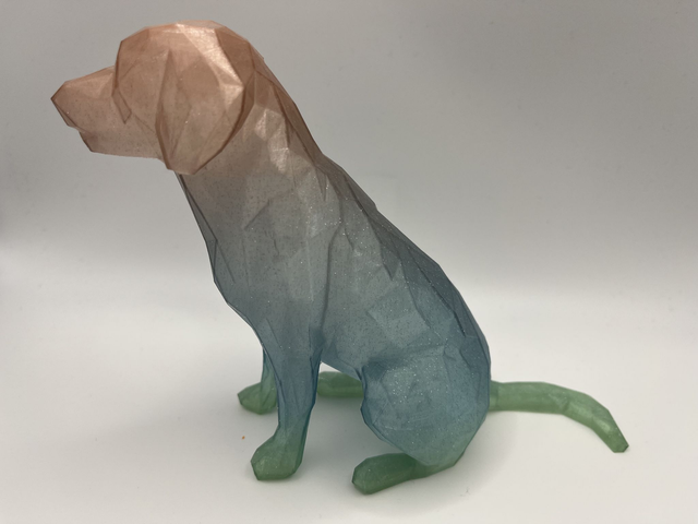 Labrador - Poly Statue