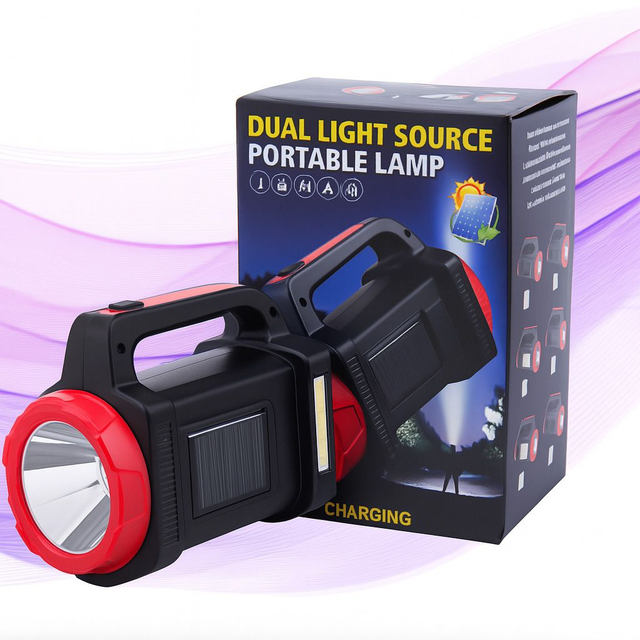 LINTERNA LED RECARGABLE MULTIFUNCIONAL