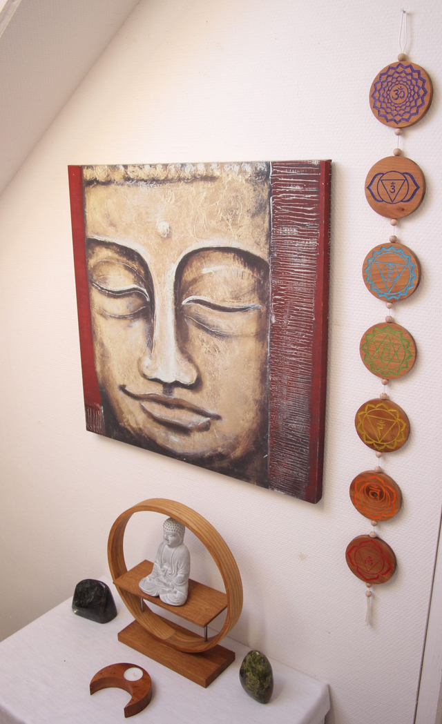 Chakras décoration murale