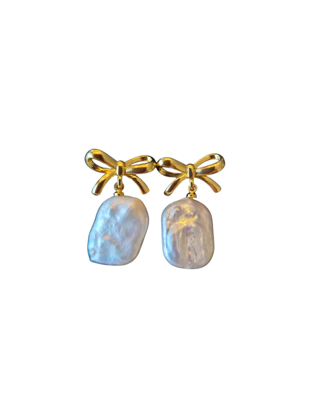 Boucles d&#039;oreilles Lya perle