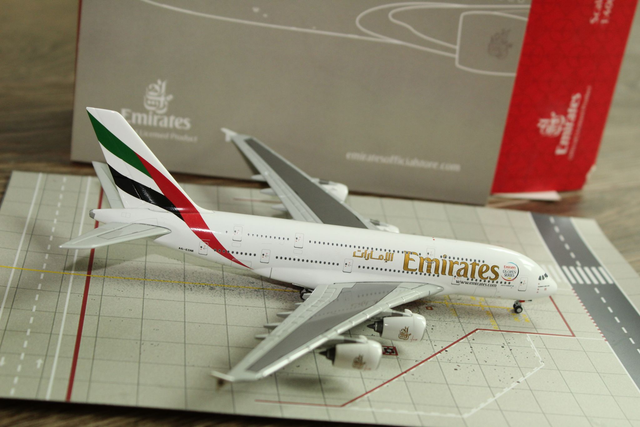 Emirates A380 (A6-EDM) &quot;US Open Sticker&quot;, 1:400
