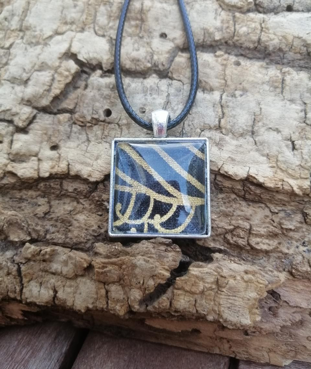 Collier K02 Carré Noir