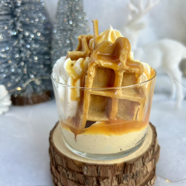 Bougie Gaufre vanillée 