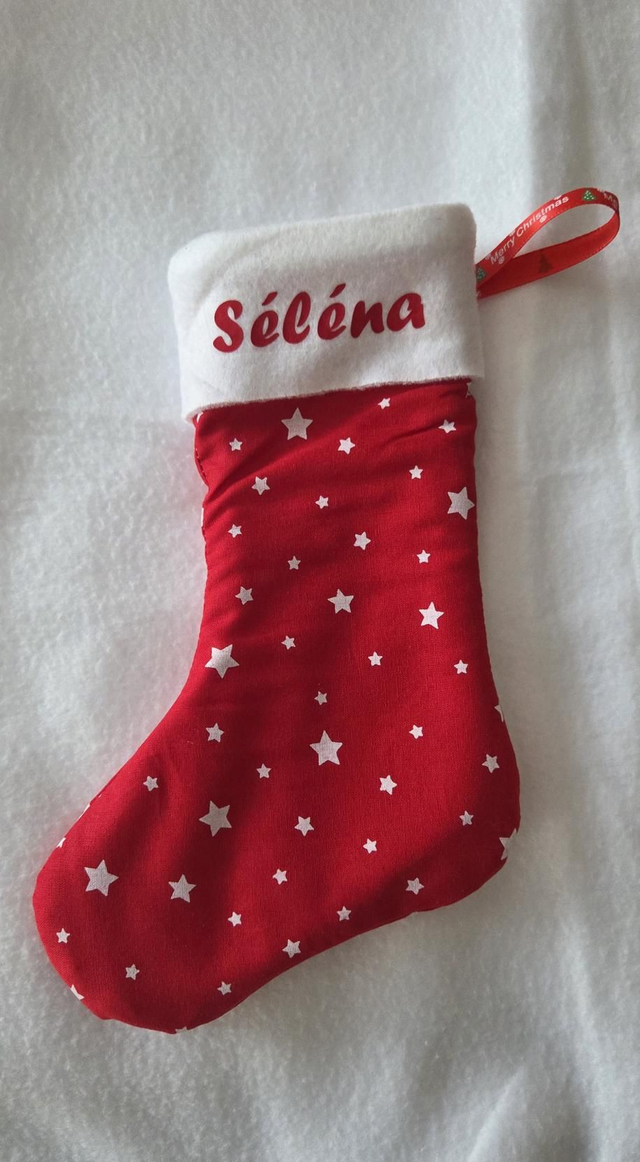 Chaussette de Noël, botte de Saint Nicolas